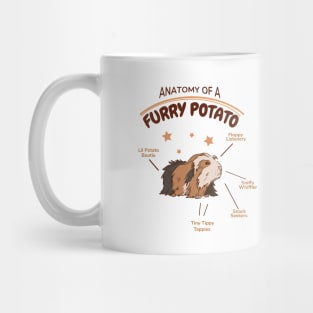 Anatomy Of A Furry Potato Guinea Pig Lover Mug